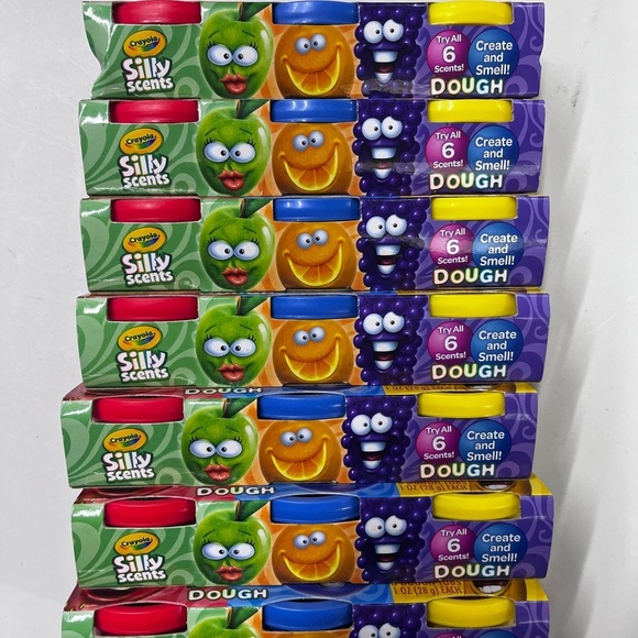 NEW Crayola Silly Scents Doh 2+ Red/Blue/Yellow - Picture 7 of 7